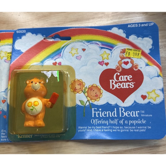 Vintage Kenner Grumpy And friend Care Bears & Dig 4 Treasure-lot2 - Picture 2 of 6